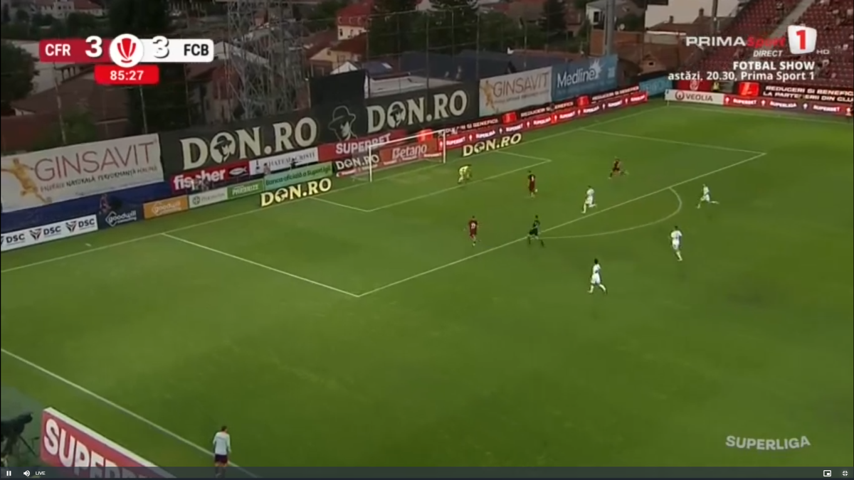 CFR Cluj - Botoșani, THRILLER cu 6 goluri și ratarea campionatului! Clasamentul în Superliga