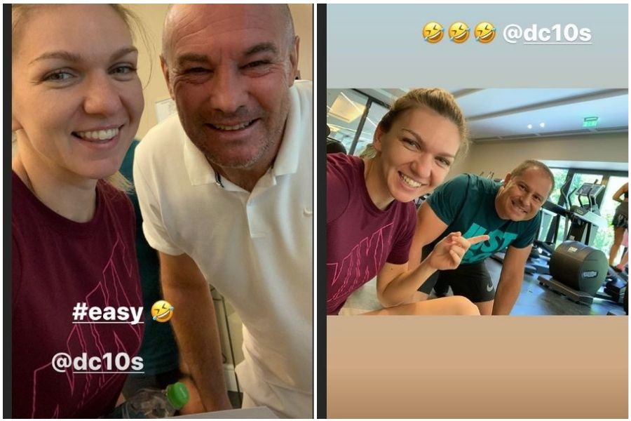 FOTO Simona Halep, nerăbdătoare să reia pregătirea alături de Darren Cahill! Cum se tachinează cei doi pe Instagram