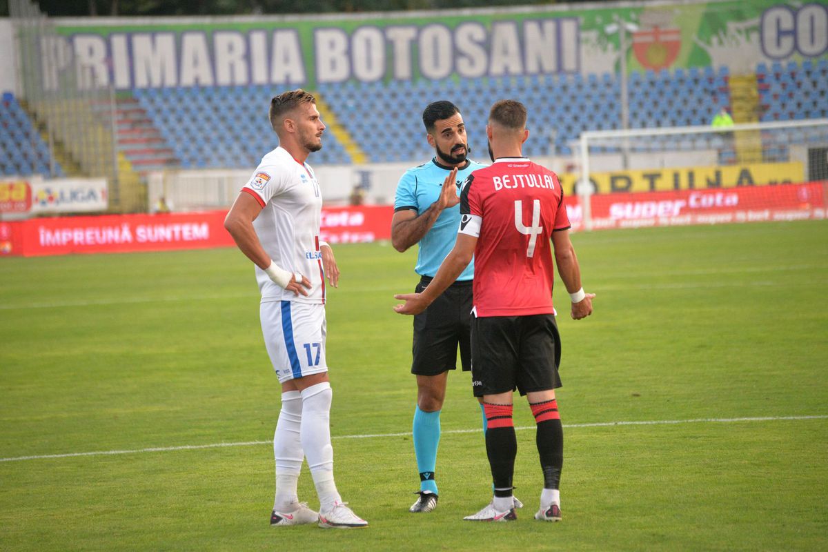 FC Botoșani - Shkendija 0-1. Valeriu Iftime: „Ne-am făcut de râs, dar rezultatul e mincinos”