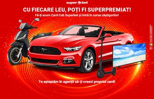 Cardul Superbet îți deschide toate ușile! Fă-ți acum propriul card și participă la o SuperPromoție!