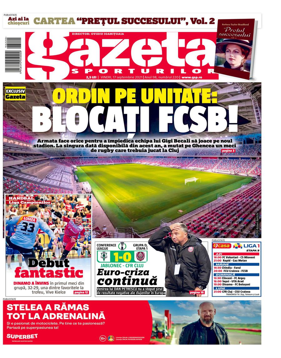 Cine e vinovat tensiunile dintre FCSB și CSA Steaua pe tema stadionului din Ghencea: „Dacă s-ar fi ținut de cuvânt, nu ar fi fost nicio problemă”