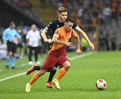 Moruțan, ales omul meciului Galatasaray - Lazio // sursa foto: Imago