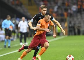 Moruțan, ales omul meciului Galatasaray - Lazio: „I-a înnebunit pe biancocelești”