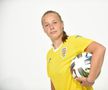 Naționala feminină de fotbal a României își va inaugura astăzi, în meciul contra Croației, noul echipament de joc / Sursă foto: frf.ro