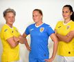 Naționala feminină de fotbal a României își va inaugura astăzi, în meciul contra Croației, noul echipament de joc / Sursă foto: frf.ro