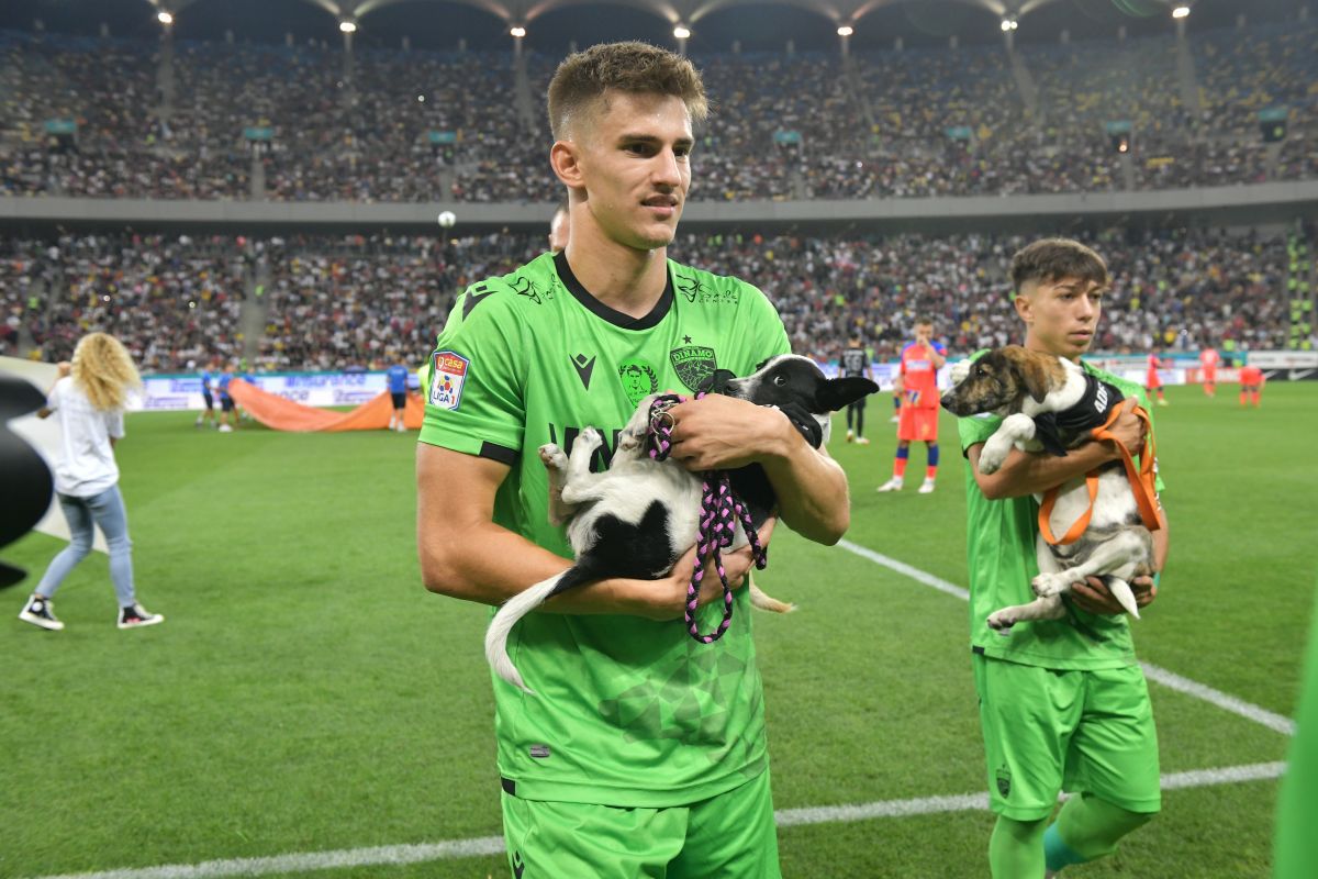 FOTO Dinamoviști și câini