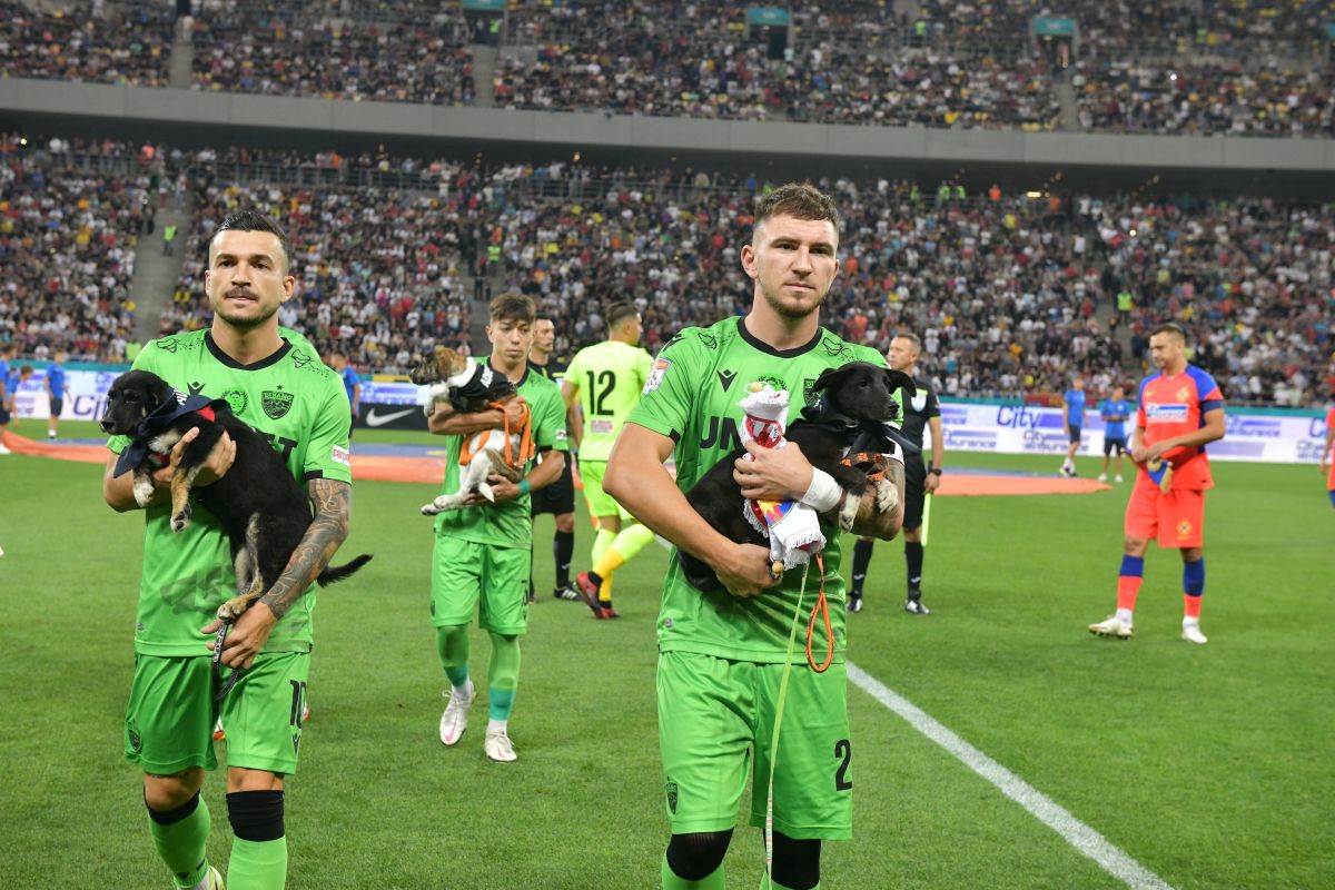 FOTO Dinamoviști și câini