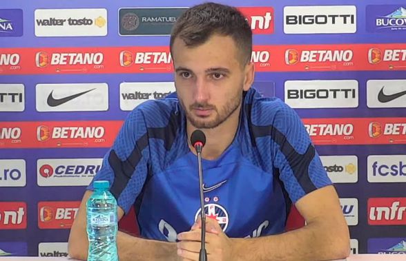 Boban Nikolov, la prima conferință de la transfer: „Am avut oferte din Asia, dar știam ce înseamnă Steaua în România” + „Nu sunt Messi sau Maradona, mă bat ca machidonii”