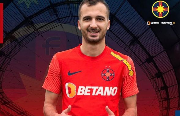 FCSB l-a prezentat oficial pe Boban Nikolov » A 12-a achiziție a sezonului pentru roș-albaștri