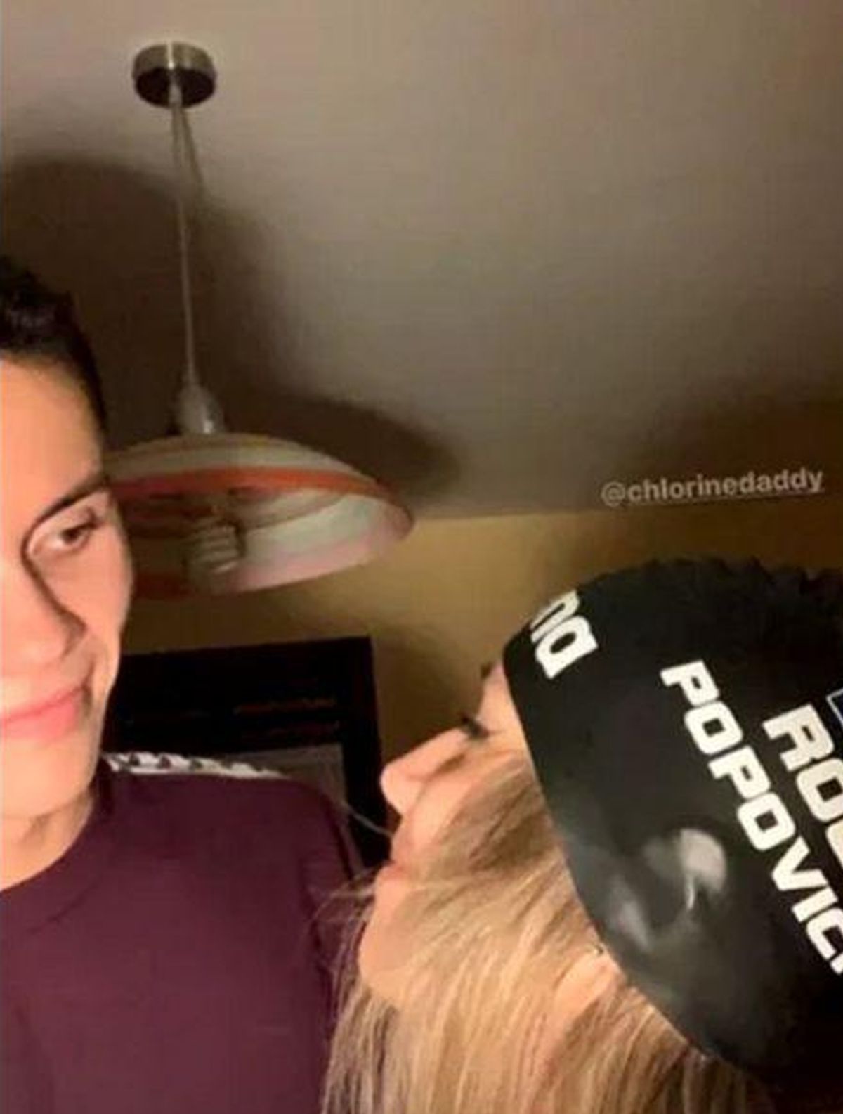 David Popovici și Taisia, un cuplu de aur