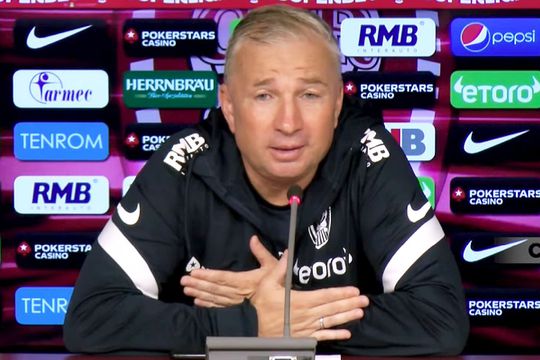 Dan Petrescu // foto: captură video YouTube @ CFR Cluj
