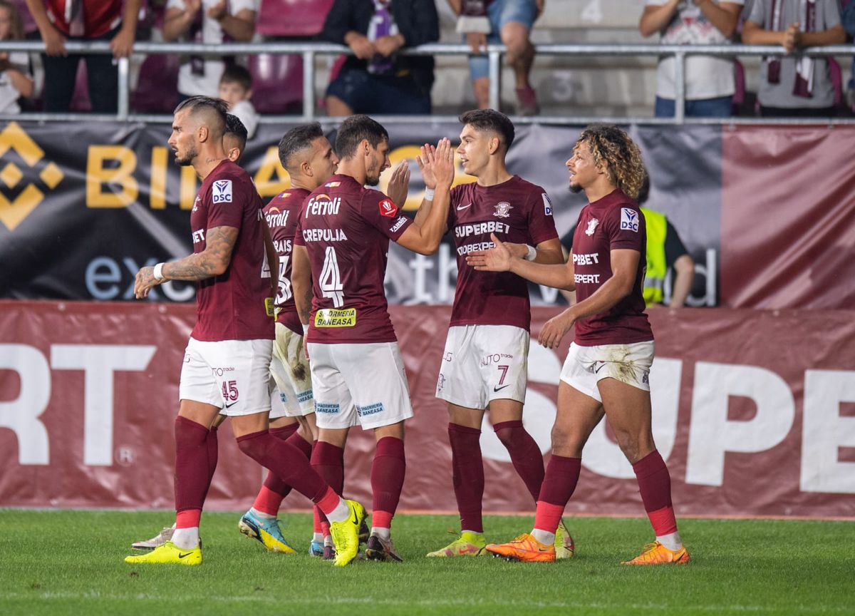 Fază la limită în Rapid - CS Mioveni! De ce a anulat Horia Mladinovici golul lui Papeau