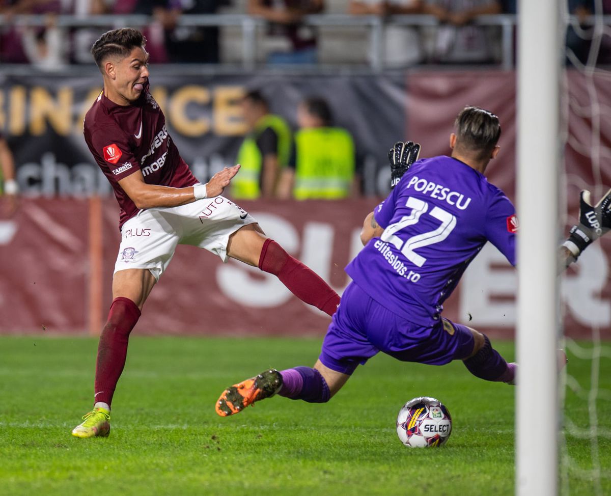 Fotbalistul remarcat de Răducioiu în Rapid - Mioveni: „E interesant”