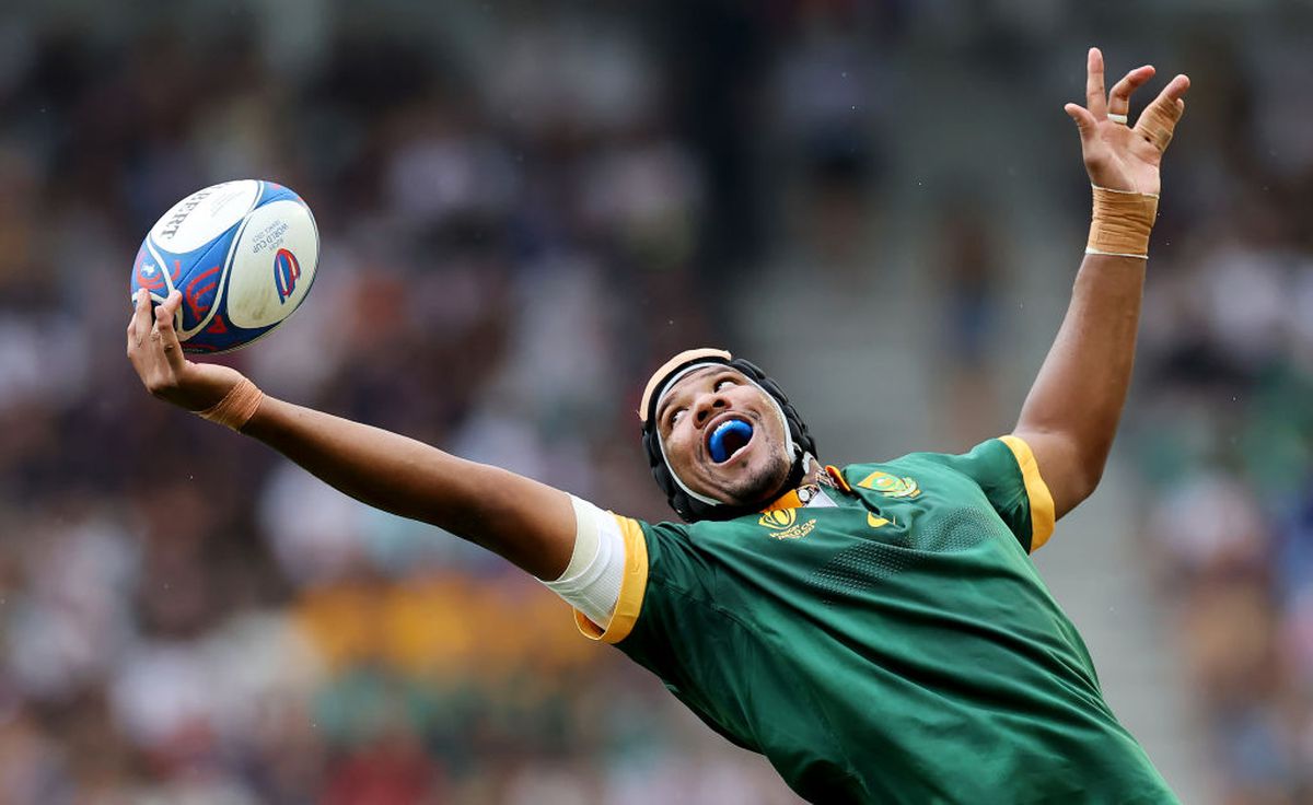 Cele mai spectaculoase imagini din meciul de rugby Africa de Sud - România