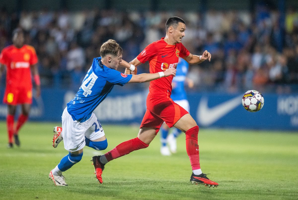 Elias Charalambous a schimbat subiectul când a fost întrebat despre penalty-ul controversat: „Pentru mine asta contează”