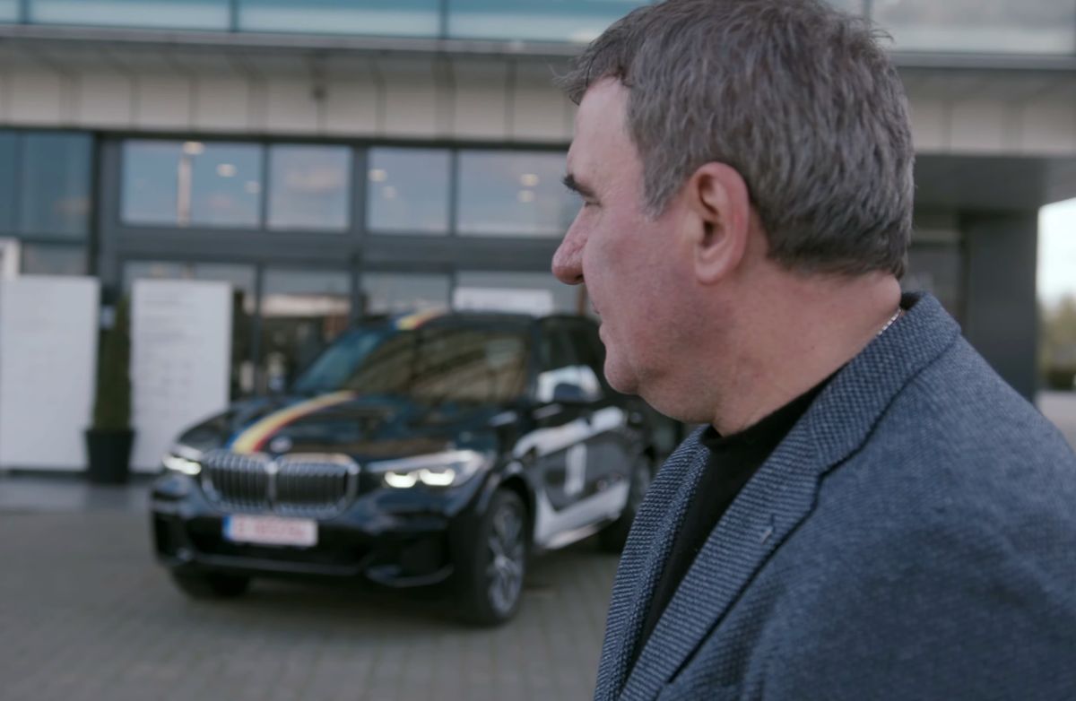 Gică Hagi - BMW personalizat