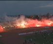 Primul buldozer a intrat duminică seara pe „bătrânul” stadion „Nicolae Dobrin” din Pitești,