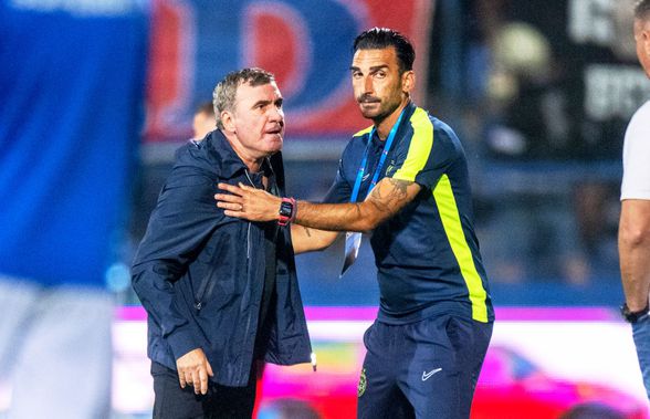 Reacția lui Gheorghe Hagi, după ce Kyros Vassaras a admis că a fost acordat eronat penalty la meciul cu FCSB: „Mă interesează ce e în față!”