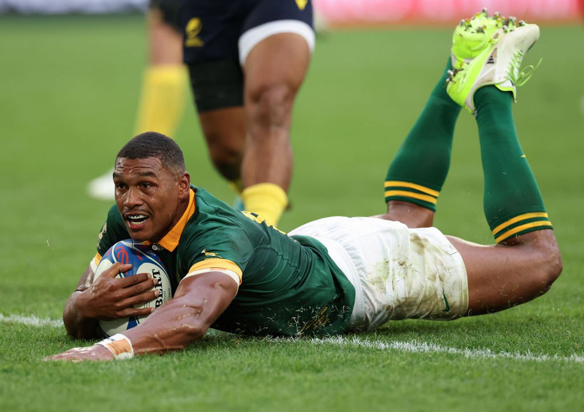 Cele mai spectaculoase imagini din meciul de rugby Africa de Sud - România