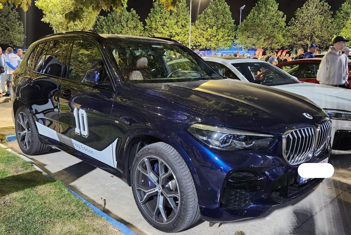 Gică Hagi - BMW personalizat