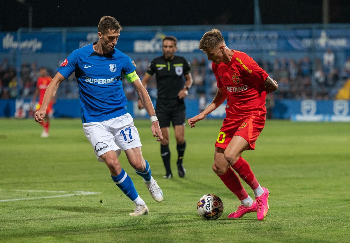 Gafă ca la juniori » Pentru ce a primit „galben” fotbalistul de 600.000 de euro al lui FCSB