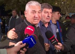 „L-ați văzut, nu? Nu a fost nici măcar 00,1%” » Stere Halep a spus doar câteva cuvinte la plecarea de la stadion, după Farul - FCSB