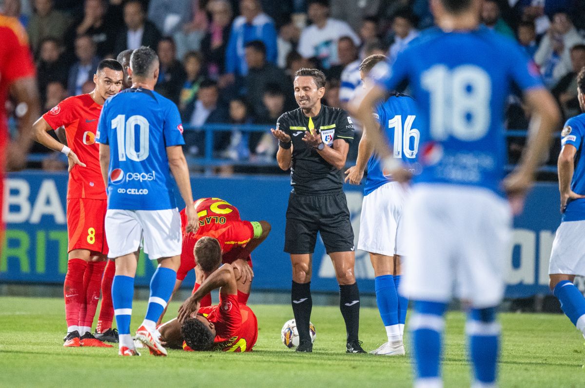 „L-ați văzut, nu? Nu a fost nici măcar 00,1%” » Stere Halep a spus doar câteva cuvinte la plecarea de la stadion, după Farul - FCSB