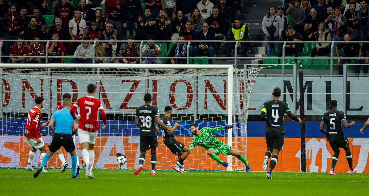 Clasicul AC Milan - Liverpool, duelul serii în noul format UEFA Champions League, n-a dezamăgit