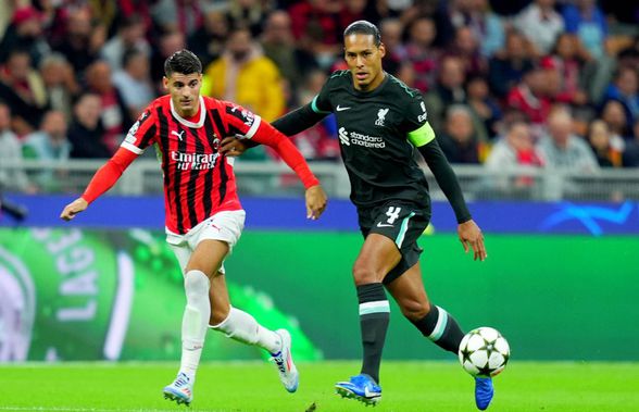 Clasicul AC Milan - Liverpool, duelul serii în noul format UEFA Champions League, n-a dezamăgit