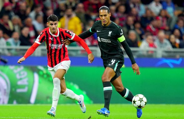 Clasicul AC Milan - Liverpool, duelul serii în noul format UEFA Champions League, n-a dezamăgit