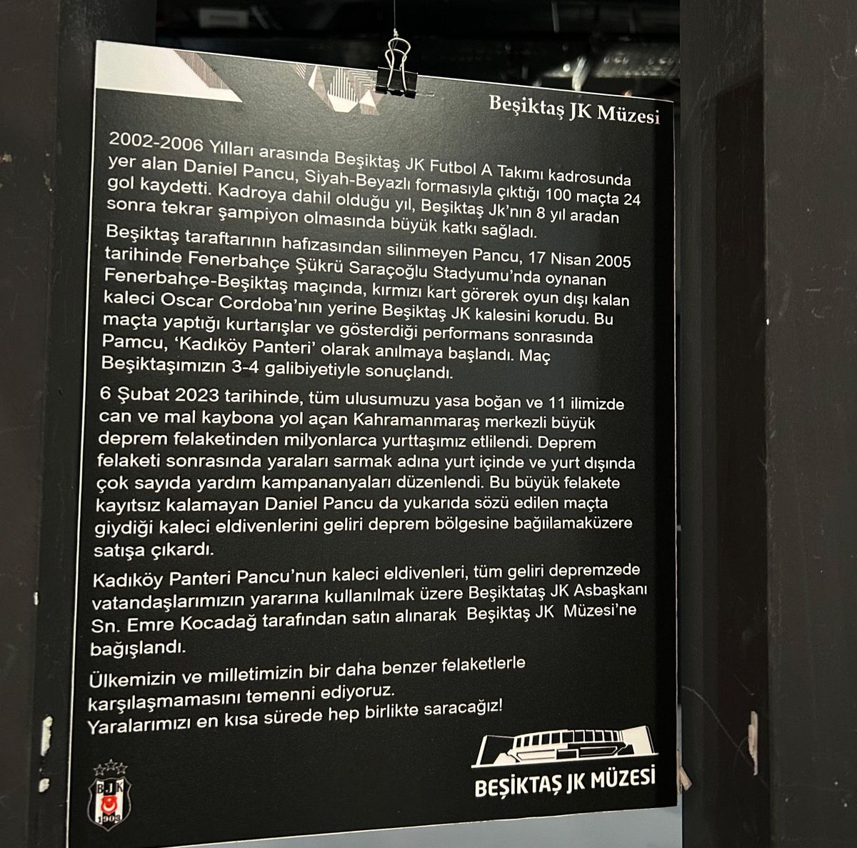 Singurul român amintit în muzeul lui Beșiktaș: „E o legendă aici” » A rememorat pentru GSP un moment antologic: „O nebunie! Așa s-a scris istoria”