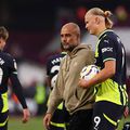 Pep Guardiola și Erling Haaland / Foto: Imago Images