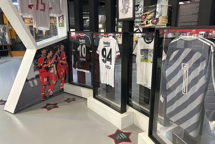 Daniel Pancu se numără printre componenții „Hall of Fame-ului” din muzeul clubului Besiktas JK