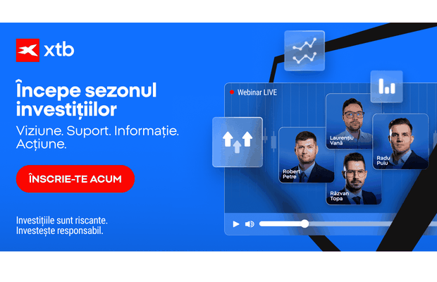 Back to School devine, la XTB, Back to Investing. Patru piloni esențiali pentru orice investitor, explicați de specialiști de top