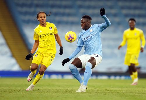 Benjamin Mendy, în tricoul lui Manchester City. Foto: Imago Images