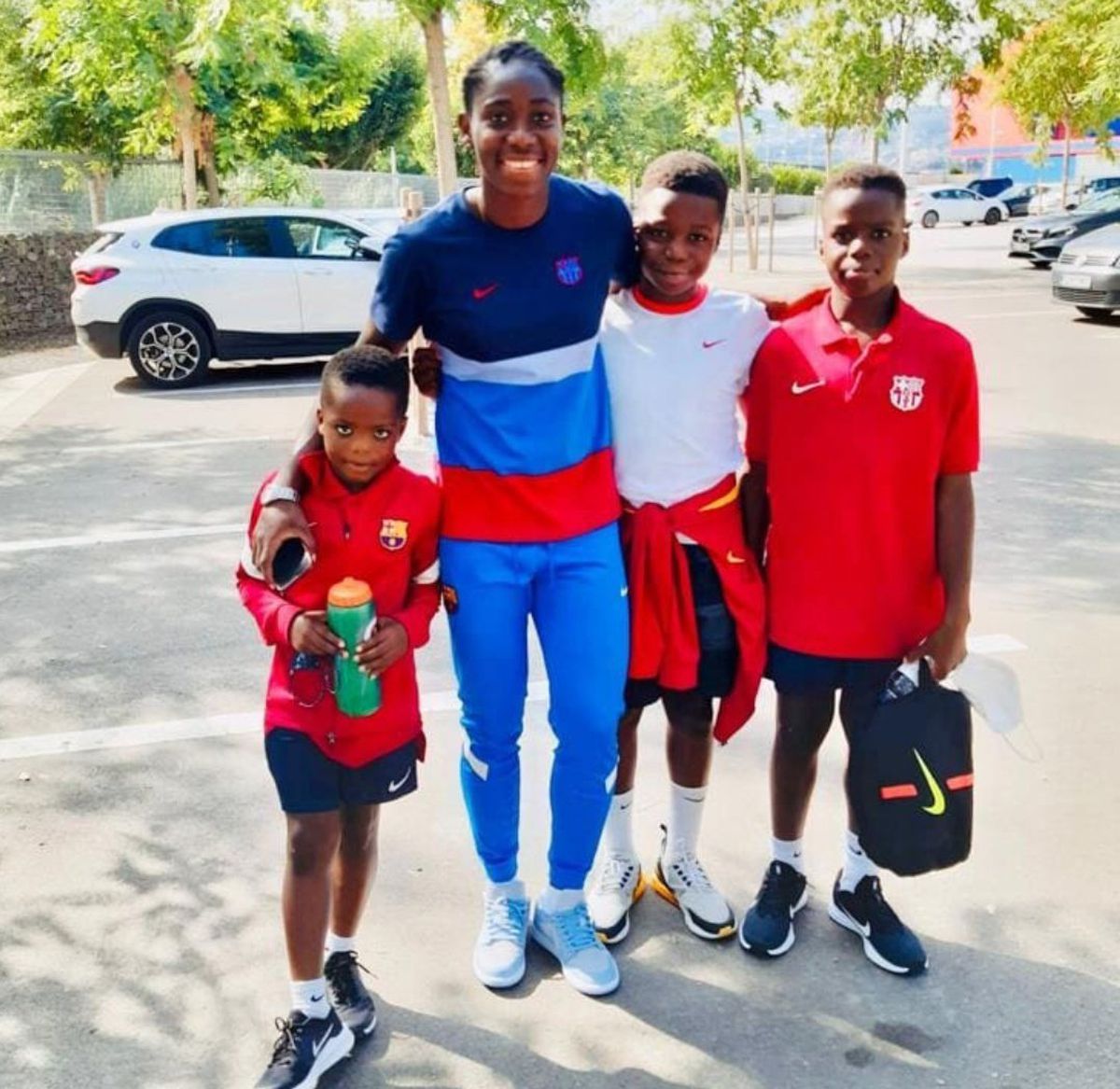 Destiny Kosiso Ejiofor, noua senzație din academia Barcelonei. Foto: X.com