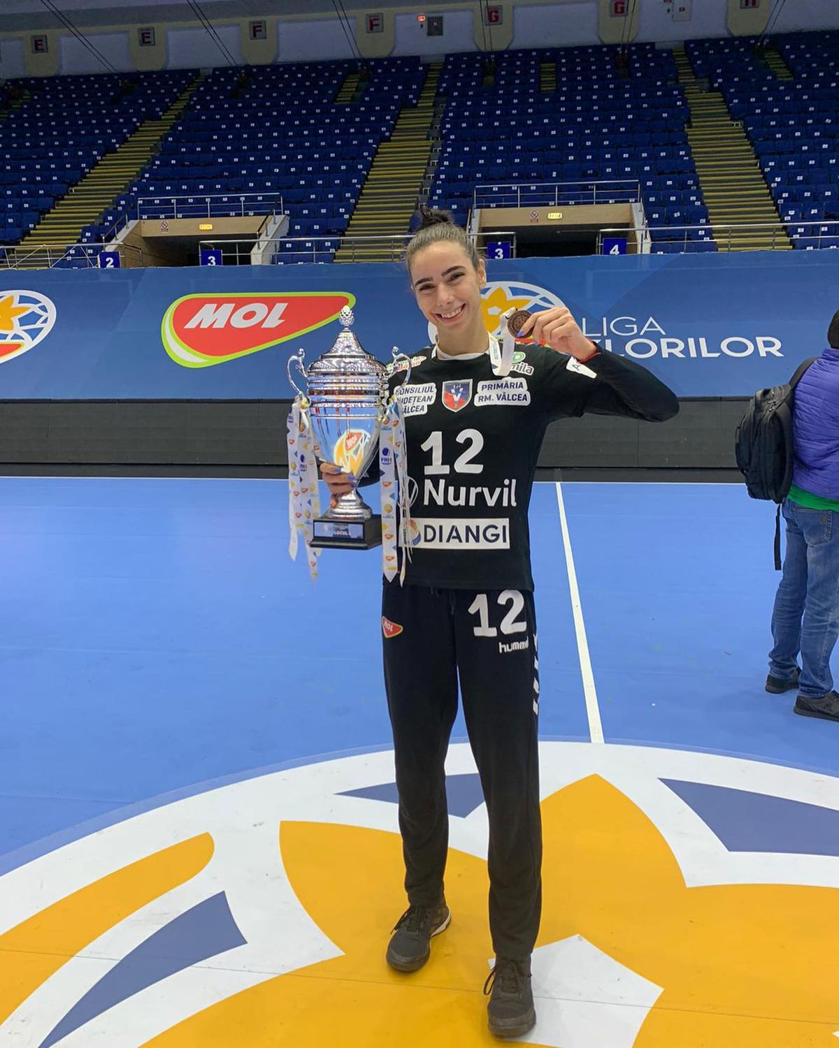 „Mi-ar plăcea să mă teleportez oriunde, oricând! Dacă aș ai fi milionară aș sta la plajă” » Diana Ciucă dincolo de terenul de handbal