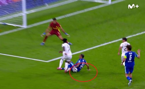 Faza din care Real Madrid a primit al doilea penalty / foto: X
