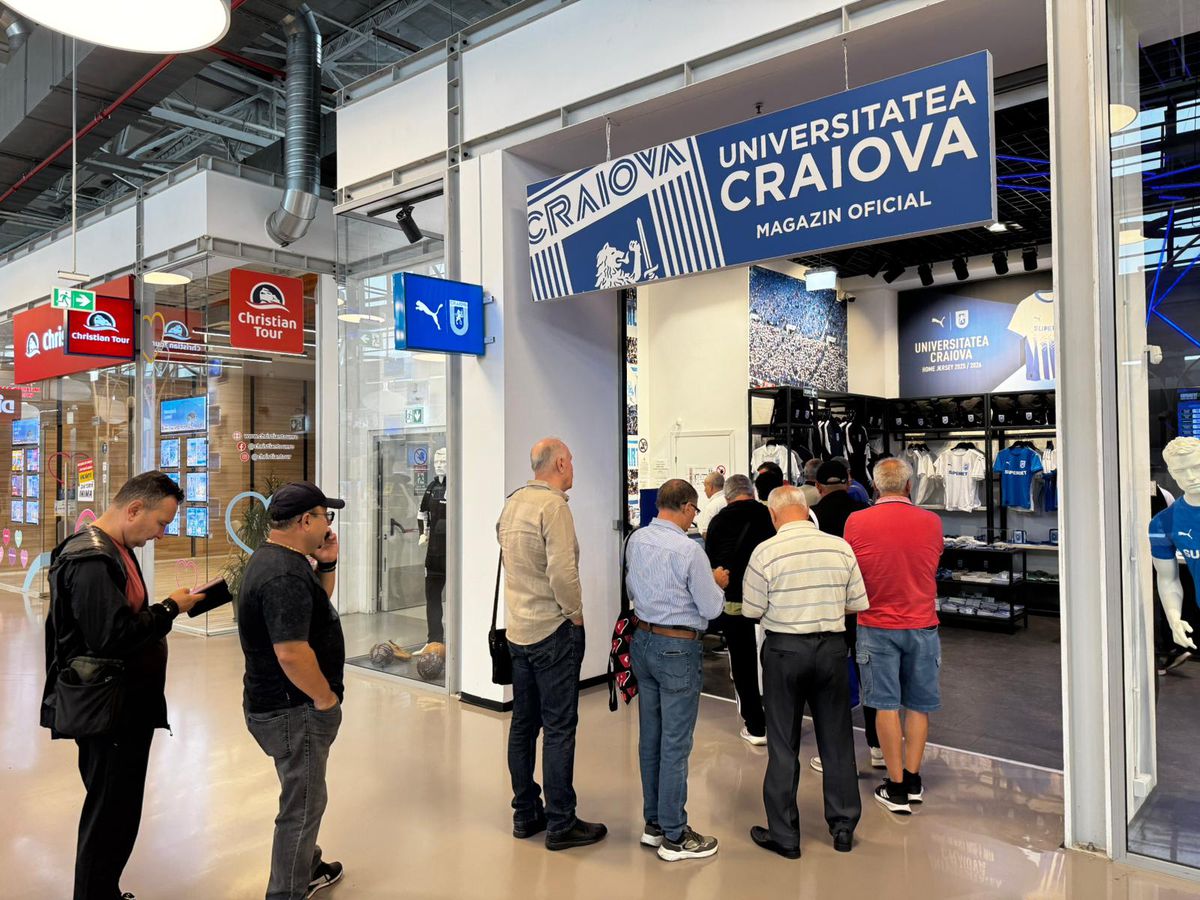 „Erupe vulcanul” de pe Oblemenco! Câte pachete a vândut Craiova în 4 zile pentru Conference » Cozi la casele de bilete la primele ore