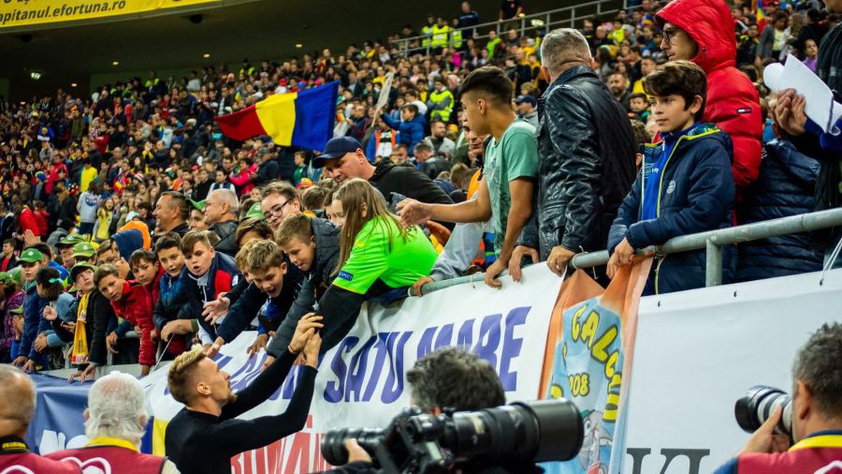 România - Norvegia 1-1 // Copiii din tribune