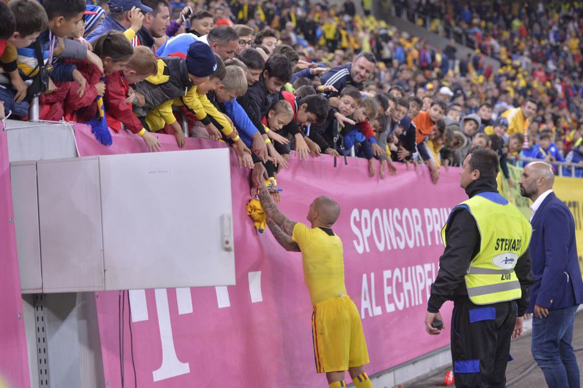 România - Norvegia 1-1 // Copiii din tribune