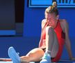 Simona Halep a fost urmărită de-a lungul anilor de probleme fizice. foto: Guliver/Getty Images