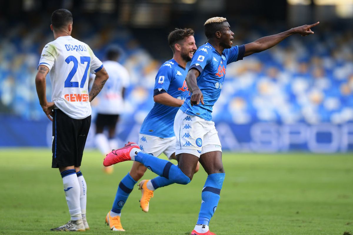 NAPOLI - ATALANTA 4-1. VIDEO + FOTO Lecție de fotbal predată de Gattuso! Napoli a urcat pe podium în Serie A