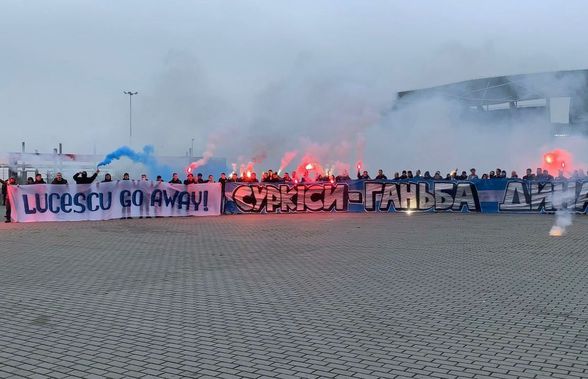 Ruh - Dinamo Kiev 0-2. Mircea Lucescu rămâne lider după victoria cu penultima clasată, dar ultrașii îi cer plecarea! Scandări în fața stadionului: „Lucescu, pleacă!”