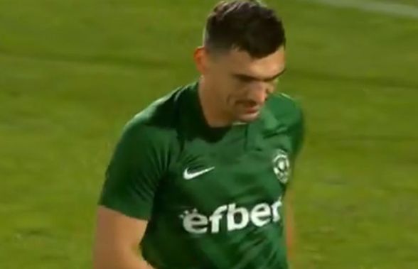 VIDEO Claudiu Keșeru a avut victoria în ghete, dar a trimis mult peste poartă! Ratarea românului din penalty a costat-o scump pe Ludogorets