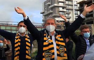 VIDEO Culisele legăturilor dintre Dacian Cioloș, Allen Coliban și o echipă de tradiție din România » Ex-premierul, ultras de ocazie la un meci din Liga 3