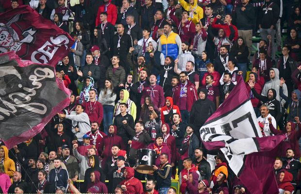 S-au ținut de cuvânt » Rapid, abandonată de galerie la meciul cu CFR Cluj