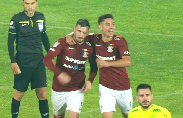 Ce gafă la golul Rapidului! Reluările TV arată ce s-a întâmplat în minutul 27 » Gabi Balint, uimit