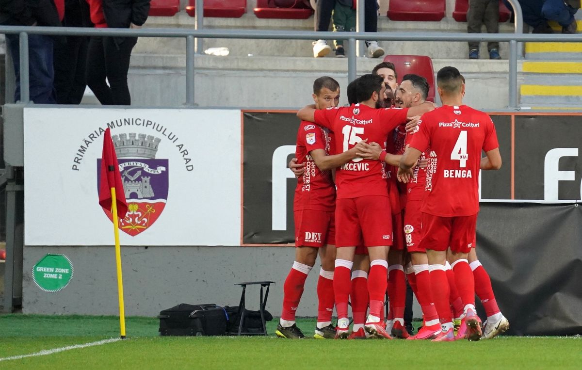 UTA - FCU Craiova 1948 1-0 » Debut cu stângul pentru Flavius Stoican pe banca oltenilor