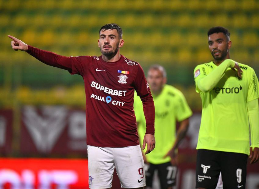 Adrian Bălan, în Rapid - CFR Cluj 2-0
Foto: Cristi Preda